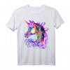 Buntes Regenbogen Einhorn T-Shirt – Süßes Geschenk für Kinder und Einhorn-Fans
