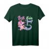 Kinder 5. Geburtstag Mädchen 2016 - Lustiges Einhorn T-Shirt als Geschenk & Dekoration für die 5. Geburtstagsparty