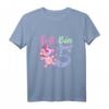 Kinder 5. Geburtstag Mädchen 2016 - Lustiges Einhorn T-Shirt als Geschenk & Dekoration für die 5. Geburtstagsparty