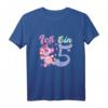 Kinder 5. Geburtstag Mädchen 2016 - Lustiges Einhorn T-Shirt als Geschenk & Dekoration für die 5. Geburtstagsparty