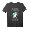 Hulahoop Reifen Dabbing Einhorn - Witziges Hoopdance T-Shirt für Hula Hoop Fans & Einhorn Liebhaber, Perfekt als Geschenk
