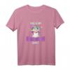 Homeschooling Schulkind Mädchen T-Shirt mit Einhorn – Lustiges Geschenk für Grundschüler, Schüler im Fernunterricht & Homeschooling-Unterstützung