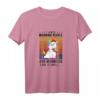 Damen I Hate Morning People And Mornings And People Kaffee Einhorn T-Shirt – Lustiges Geschenk für Einhornfans und Morgenmuffel