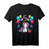 Kinder Geburtstagsshirt für 5 Jahre Mädchen - Einhorn Prinzessin Geburtstag T-Shirt als Geschenk für kleine Jubilarinnen