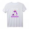 Ich hasse Menschen T-Shirt – Süßes Böses Einhorn mit Aufdruck, ideales Geschenk für Einhorn-Liebhaber zu Geburtstag & Weihnachten