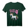 Ich Bin Schon 4 Jahre Einhorn Mädchen T-Shirt - Perfektes Geburtstagsgeschenk für 4-Jährige, Einhörner & Ponys Liebe, Ideal für Kindergarten & Kindergeburtstag