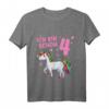 Ich Bin Schon 4 Jahre Einhorn Mädchen T-Shirt - Perfektes Geburtstagsgeschenk für 4-Jährige, Einhörner & Ponys Liebe, Ideal für Kindergarten & Kindergeburtstag