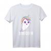 Damen & Mädchen Einhorn T-Shirt - Lustiges Unicorn Outfit für Halloween, Geburtstag, Weihnachten & Partys, Perfekt als Geschenk & Kostüm Accessoire