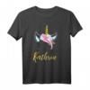 Kathrin Namen Geschenk - Süßes Einhorn T-Shirt für Mädchen und Damen, perfekt für Geburtstagsfeiern & Einhorn-Partys