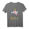 Kathrin Namen Geschenk - Süßes Einhorn T-Shirt für Mädchen und Damen, perfekt für Geburtstagsfeiern & Einhorn-Partys