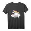 Kinder Malina Vorname Mädchen Personalisiertes Einhorn T-Shirt – Individuelle Geschenkidee zum Geburtstag & Namenstag