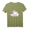 Kinder Malina Vorname Mädchen Personalisiertes Einhorn T-Shirt – Individuelle Geschenkidee zum Geburtstag & Namenstag