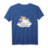Kinder Malina Vorname Mädchen Personalisiertes Einhorn T-Shirt – Individuelle Geschenkidee zum Geburtstag & Namenstag
