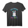 Ich hasse Menschen Einhorn Unicorn Fun T-Shirt - Lustiges Geschenk für Schwester, Tante & Freundin zum Geburtstag
