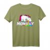 Ich hasse Montag. Lustiges Einhorn kotzt - Humorvolles Statement T-Shirt gegen Montagsfrust, perfektes Geschenk für Kollegen, Schüler & Azubis