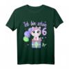 Kinder Einhorn 6. Geburtstag Mädchen - Ich bin schon 6 Jahre T-Shirt, perfektes Geschenk für Einhorn-Fans und Prinzessinnen zum Geburtstag