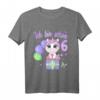 Kinder Einhorn 6. Geburtstag Mädchen - Ich bin schon 6 Jahre T-Shirt, perfektes Geschenk für Einhorn-Fans und Prinzessinnen zum Geburtstag