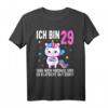 Ich bin 29 Frag nochmal es klatscht Glitzer 30. Geburtstag T-Shirt – Lustiges Geschenk für Männer und Frauen zum runden Geburtstag