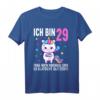 Ich bin 29 Frag nochmal es klatscht Glitzer 30. Geburtstag T-Shirt – Lustiges Geschenk für Männer und Frauen zum runden Geburtstag
