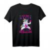 Klein Aber Scheiss Gefährlich – Süßes Einhorn T-Shirt für kleine Frauen & Mädchen, lustiges Geschenk mit Spruch für Einhorn- und Kampfsportfans