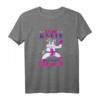 Klein Aber Scheiss Gefährlich – Süßes Einhorn T-Shirt für kleine Frauen & Mädchen, lustiges Geschenk mit Spruch für Einhorn- und Kampfsportfans