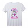 Klein Aber Scheiss Gefährlich – Süßes Einhorn T-Shirt für kleine Frauen & Mädchen, lustiges Geschenk mit Spruch für Einhorn- und Kampfsportfans