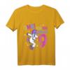 Kinder OMG Endlich 9 - Einhorn T-Shirt für den 9. Geburtstag, mit Regenbogen & Sternen, Perfekt als Geschenk oder Party-Outfit für kleine Prinzessinnen