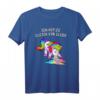 Ich kotze gleich vor Glück Einhorn T-Shirt – Lustiges Party-Shirt für JGA, Malle, Disco & als Geschenk für Einhorn-Liebhaberinnen und -Liebhaber