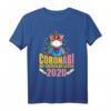 CoronAbi 2020 Einhorn T-Shirt – Mit Abstand die Besten Abschlussgeschenk für Abiturienten, die Corona gemeistert haben