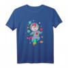 Superheld Einhorn Astronaut im Weltall - Universum & Planeten T-Shirt für Wissenschaft Nerds, Kinder & Erwachsene, Perfekt für Geschenke & Kostümpartys
