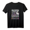 Polizistin Einhorn Polizei T-Shirt – Lustiges Polizei Motiv für Beamte, Studenten und Kollegen zum Verschenken