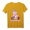 Wütendes Neinhorn T-Shirt – Lustiges, buntes Einhorn Design für Kinder und Erwachsene, ideales Geschenk zu Weihnachten & Geburtstag