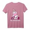 Wütendes Neinhorn T-Shirt – Lustiges, buntes Einhorn Design für Kinder und Erwachsene, ideales Geschenk zu Weihnachten & Geburtstag