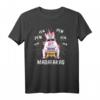 Madafakas Pew Funny Gaming Lustiges Gamer Einhorn T-Shirt - Perfektes Geschenk zum Geburtstag für Zocker und Gaming-Fans