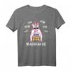 Madafakas Pew Funny Gaming Lustiges Gamer Einhorn T-Shirt - Perfektes Geschenk zum Geburtstag für Zocker und Gaming-Fans