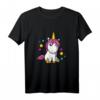 Süßes Einhorn mit Sternen T-Shirt – Niedliches Design für Mädchen, Frauen & Teenager, ideal als Deko oder Kostüm