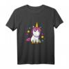 Süßes Einhorn mit Sternen T-Shirt – Niedliches Design für Mädchen, Frauen & Teenager, ideal als Deko oder Kostüm