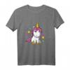 Süßes Einhorn mit Sternen T-Shirt – Niedliches Design für Mädchen, Frauen & Teenager, ideal als Deko oder Kostüm