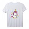 Süßes Einhorn mit Sternen T-Shirt – Niedliches Design für Mädchen, Frauen & Teenager, ideal als Deko oder Kostüm