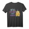 Lustiges Einhorn Nilpferd T-Shirt - Echte Einhörner haben Kurven, perfektes Geschenk für Tierliebhaber und Fans niedlicher Tiermotive