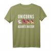 Einhörner gegen Rassismus Nein zu Rassismus Anti-Rassismus T-Shirt – Unterstütze Liebe, Fürsorge und Gleichheit