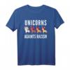 Einhörner gegen Rassismus Nein zu Rassismus Anti-Rassismus T-Shirt – Unterstütze Liebe, Fürsorge und Gleichheit