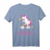 Lustiges Küss Mich Am Regenbogen Einhorn T-Shirt - Geschenkidee für Geburtstag, Weihnachten & Partys