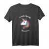 Lustiges Einhorn T-Shirt - Ich spreche nur Einhorn Geschenk für Mädchen und Einhorn-Fans