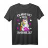 Ich mag halt Einhörner Unicorn Mädchen Kinder T-Shirt - Lustiges Geschenk für Einhornliebhaber zu Weihnachten & Geburtstag