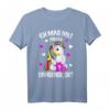 Ich mag halt Einhörner Unicorn Mädchen Kinder T-Shirt - Lustiges Geschenk für Einhornliebhaber zu Weihnachten & Geburtstag