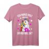 Ich mag halt Einhörner Unicorn Mädchen Kinder T-Shirt - Lustiges Geschenk für Einhornliebhaber zu Weihnachten & Geburtstag