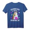 Ich mag halt Einhörner Unicorn Mädchen Kinder T-Shirt - Lustiges Geschenk für Einhornliebhaber zu Weihnachten & Geburtstag
