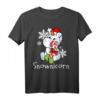 Snownicorn Einhorn Schneemann Weihnachten Süß - Lustiges Winter T-Shirt für Mädchen, perfekte Geschenkidee für Weihnachten & Nikolaus