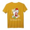 Snownicorn Einhorn Schneemann Weihnachten Süß - Lustiges Winter T-Shirt für Mädchen, perfekte Geschenkidee für Weihnachten & Nikolaus